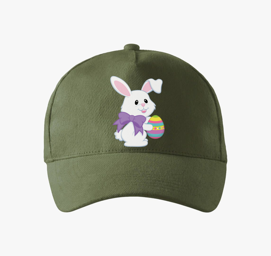 Húsvéti nyuszi baseball sapka — Khaki