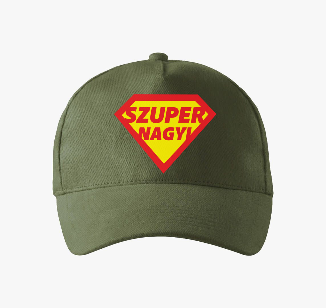Szuper nagyi baseball sapka — Khaki