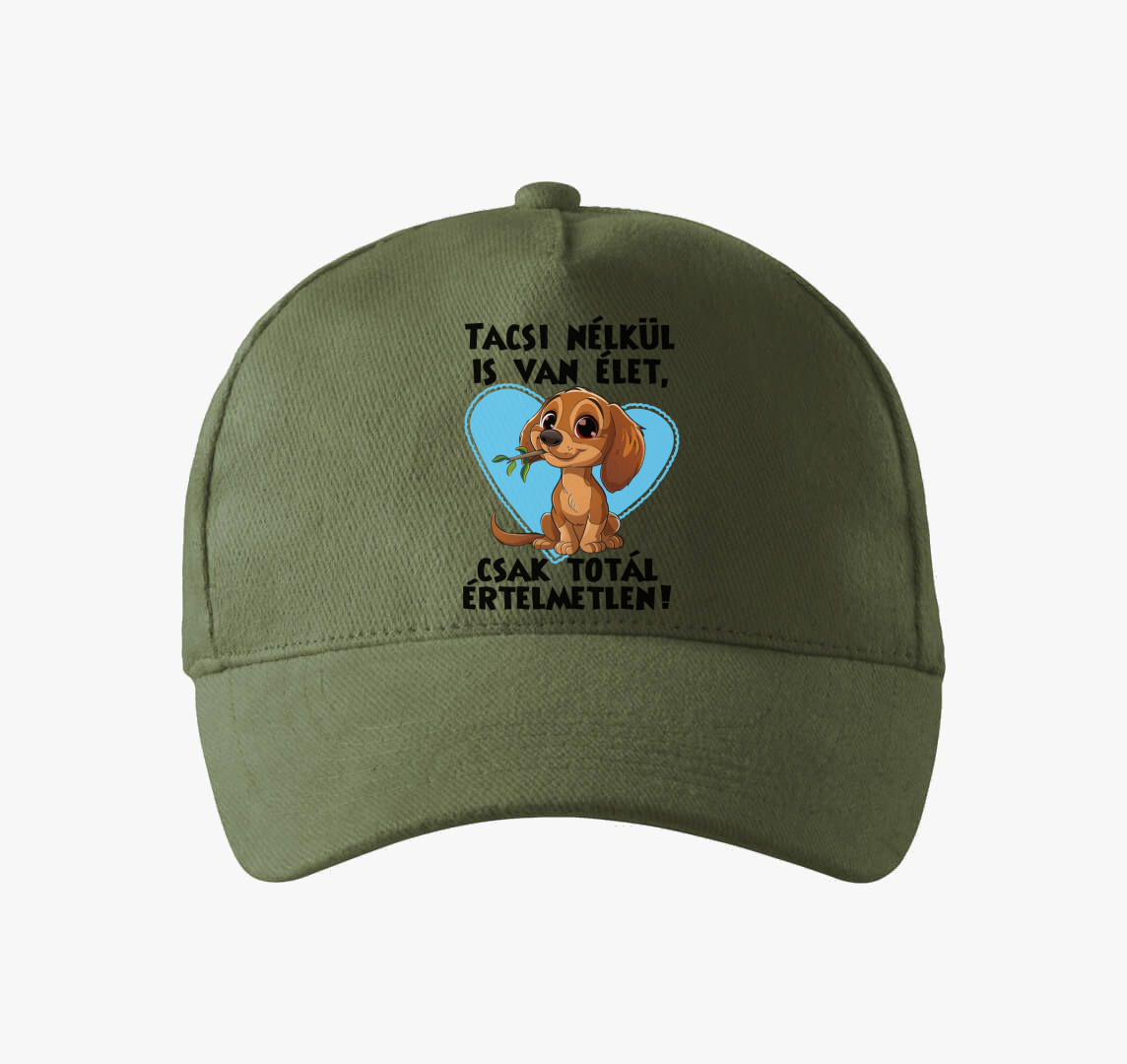 Tacsi nélkül is van élet baseball sapka — Khaki