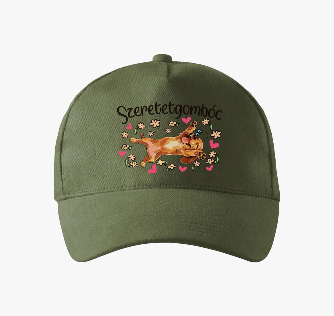 Tacsi a Szeretetgombóc baseball sapka — Khaki