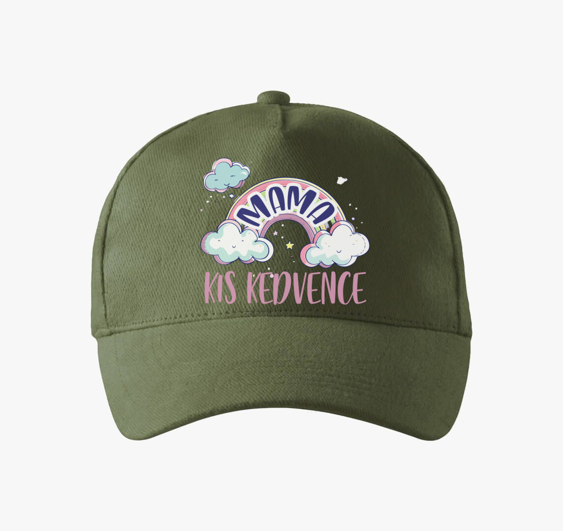 Mama kis kedvence baseball sapka — Khaki