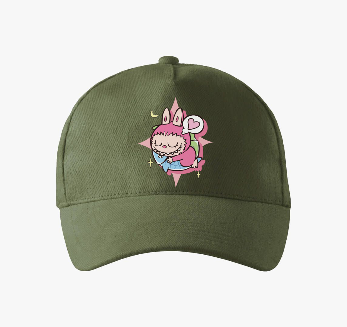 Álmos labubu baseball sapka — Khaki
