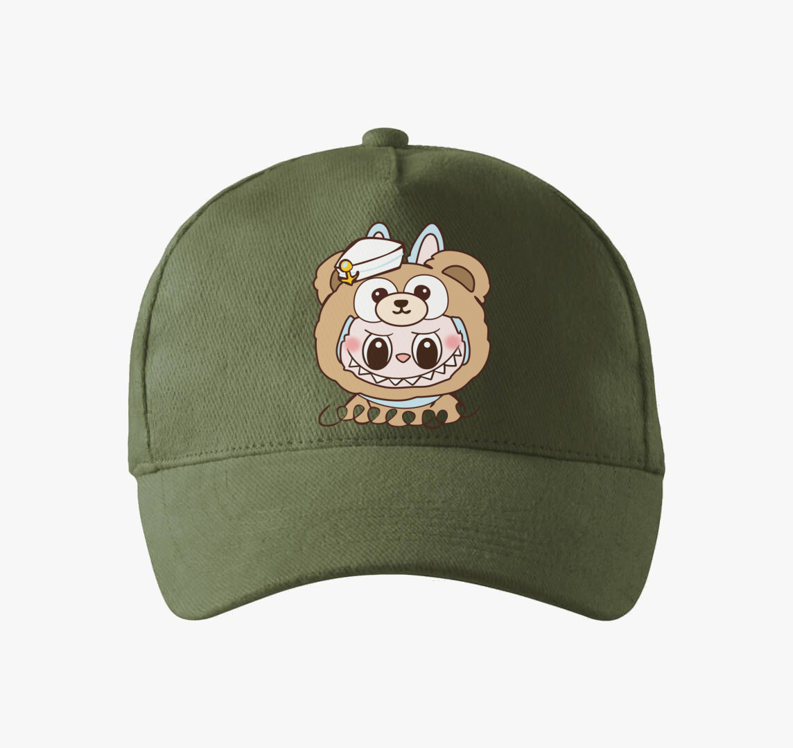 Maci matróz labubu baseball sapka  — Khaki