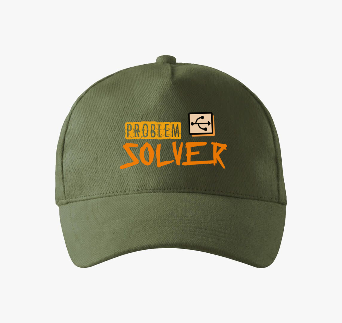 A probléma megoldó Számitógép szerelő baseball sapka — Khaki
