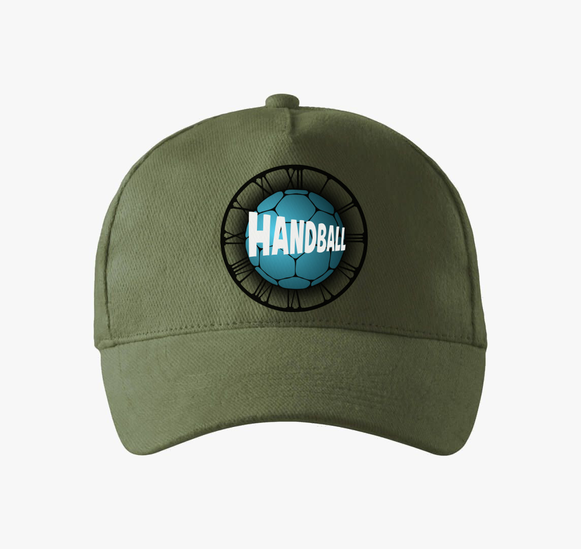 Handball design baseball sapka — Khaki