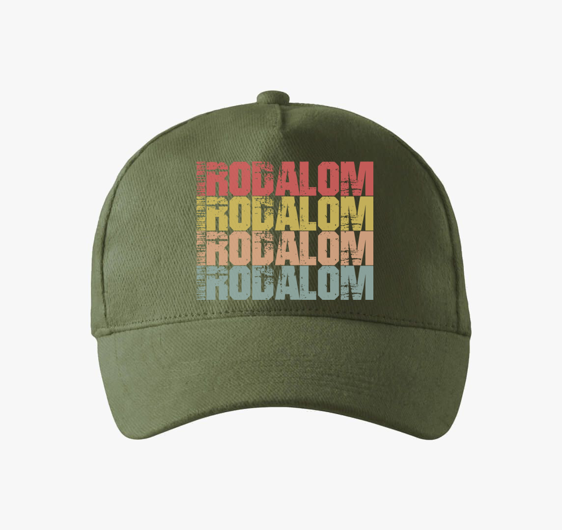 Irodalom feliratos baseball sapka — Khaki