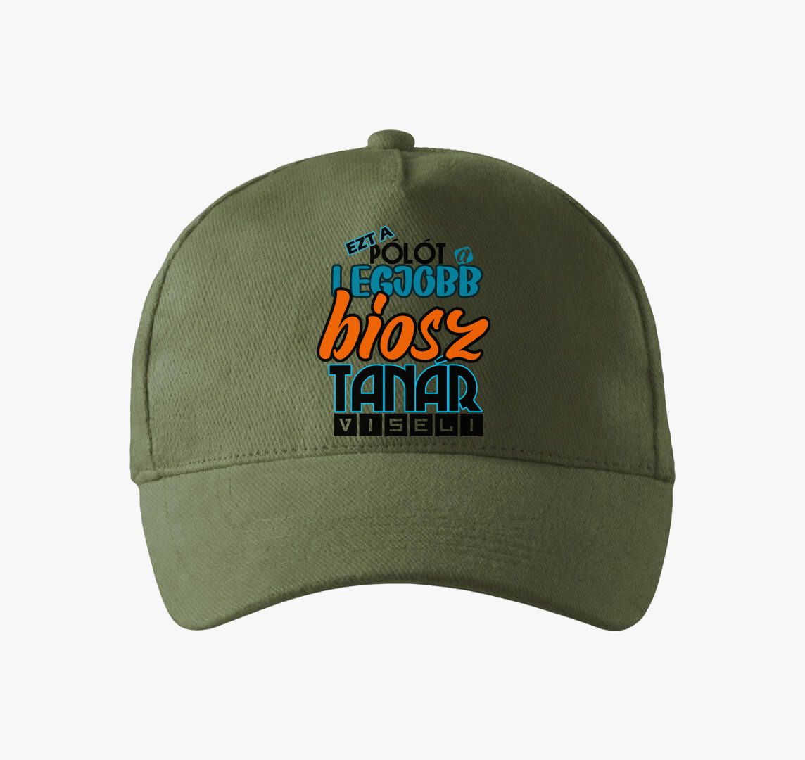 Biosz tanár baseball sapka — Khaki