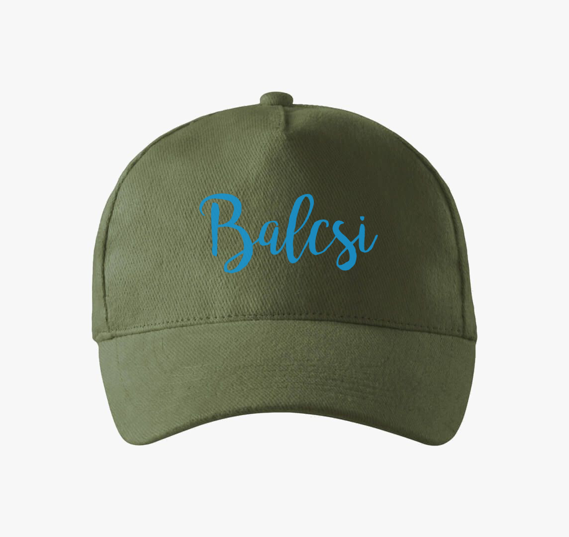 Balcsi feliratú baseball sapka — Khaki