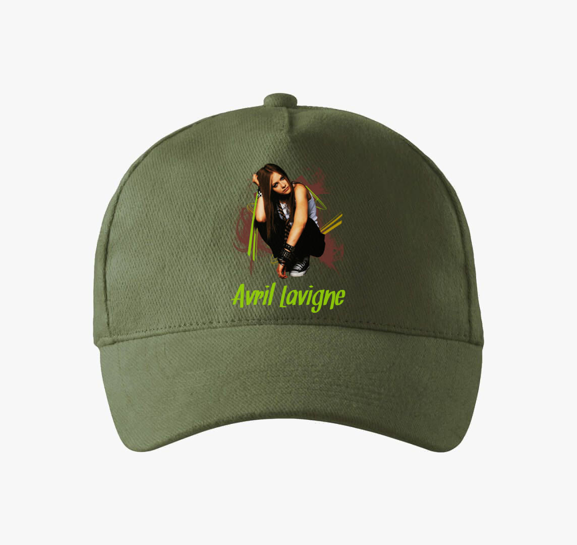 Avril lavigne 2 baseball sapka — Khaki