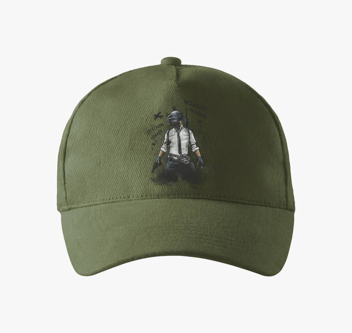 PUBG art baseball sapka — Khaki