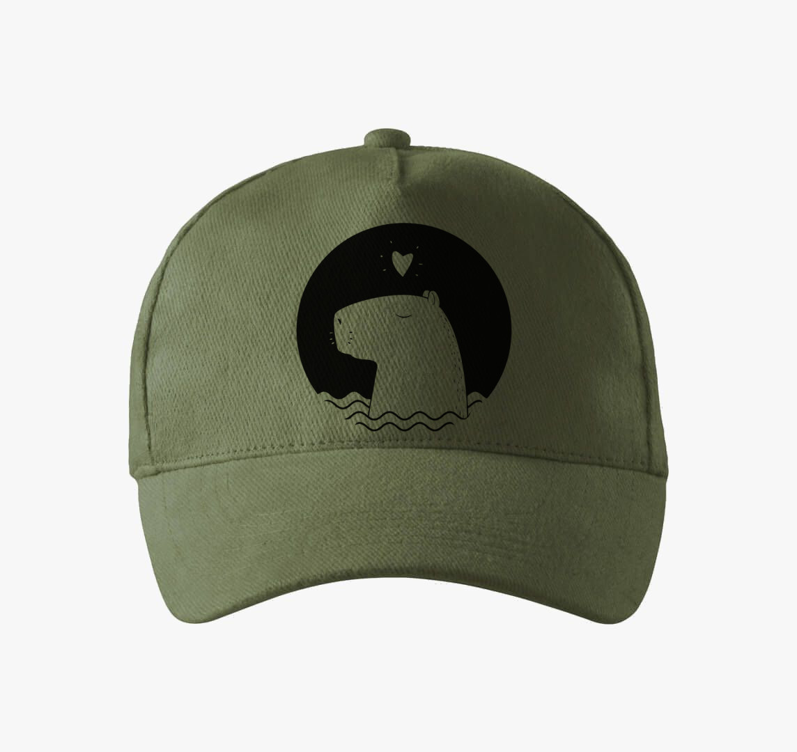 Vízidisznó baseball sapka — Khaki