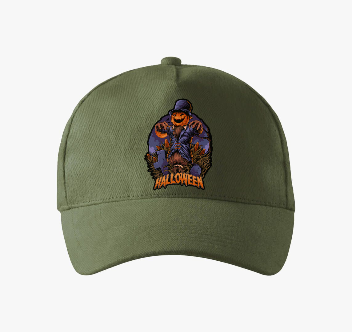 Tökfejes madárijesztő baseball sapka — Khaki