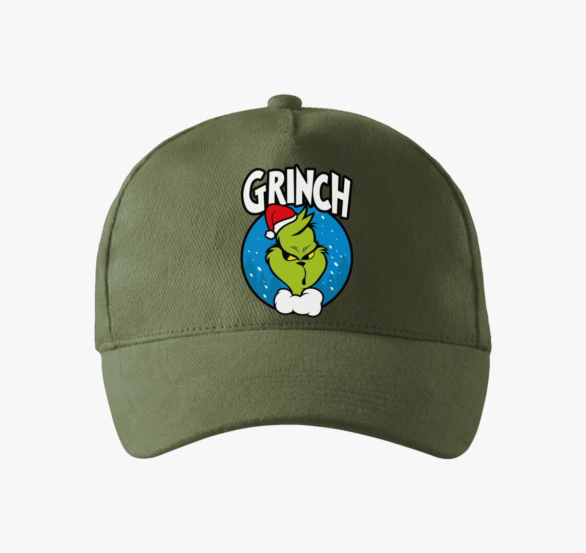 Grincs mikulás baseball sapka — Khaki