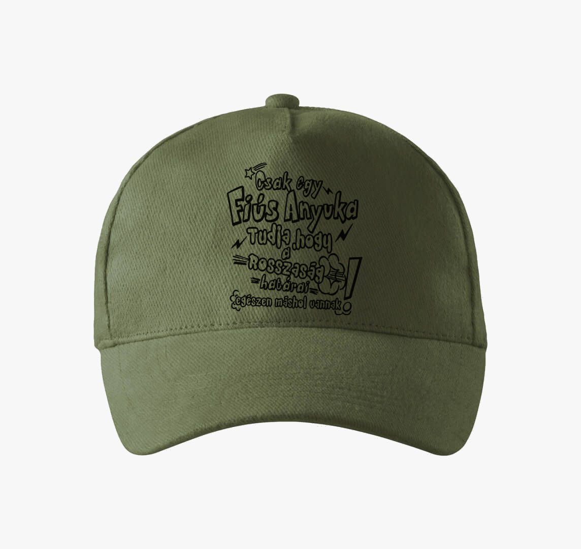 Csak egy fiús anyuka tudja baseball sapka — Khaki