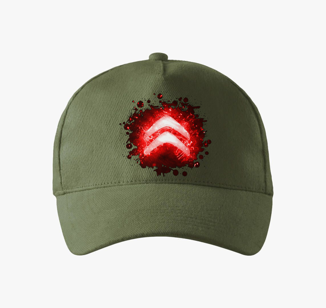 Citroën mintájú baseball sapka — Khaki