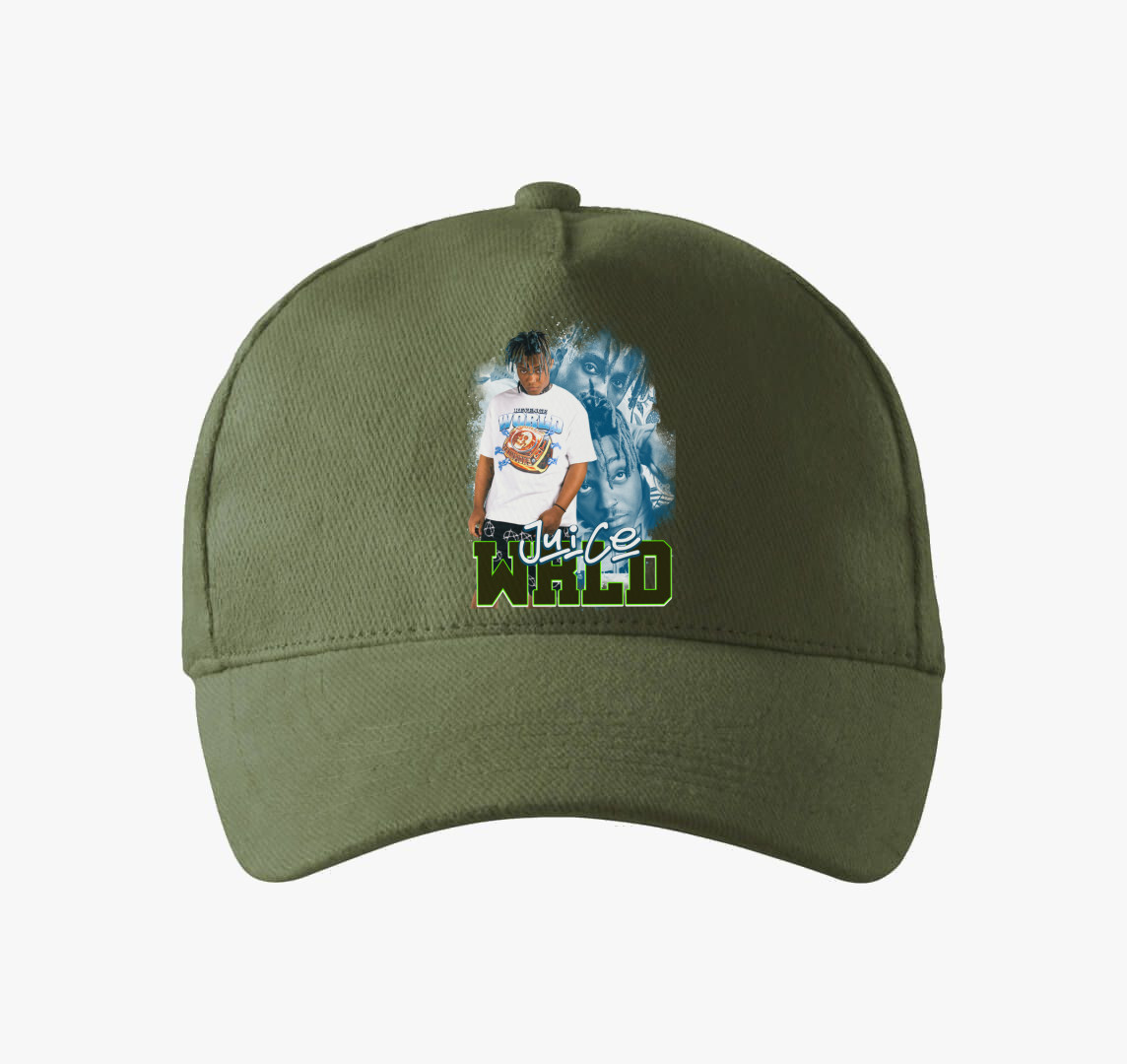 Juice WRLD baseball sapka — Khaki