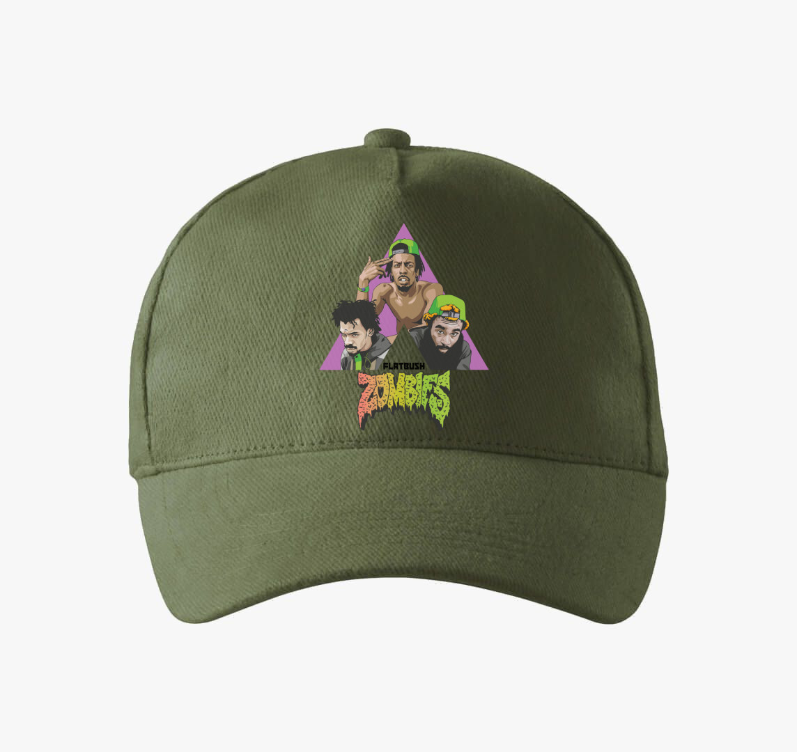 Flatbush Zombies baseball sapka — Khaki
