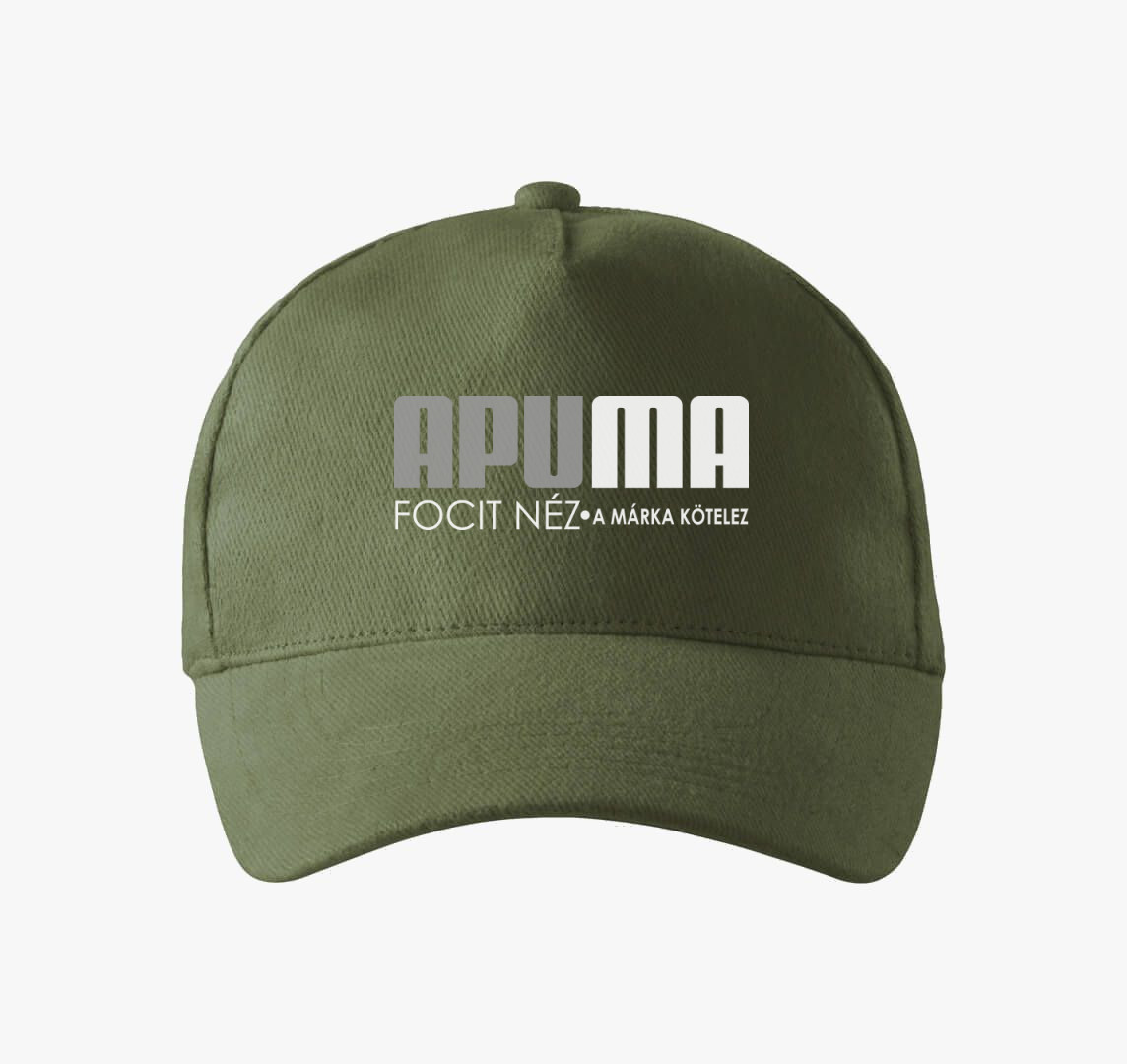 Apuma focis márkás baseball sapka — Khaki