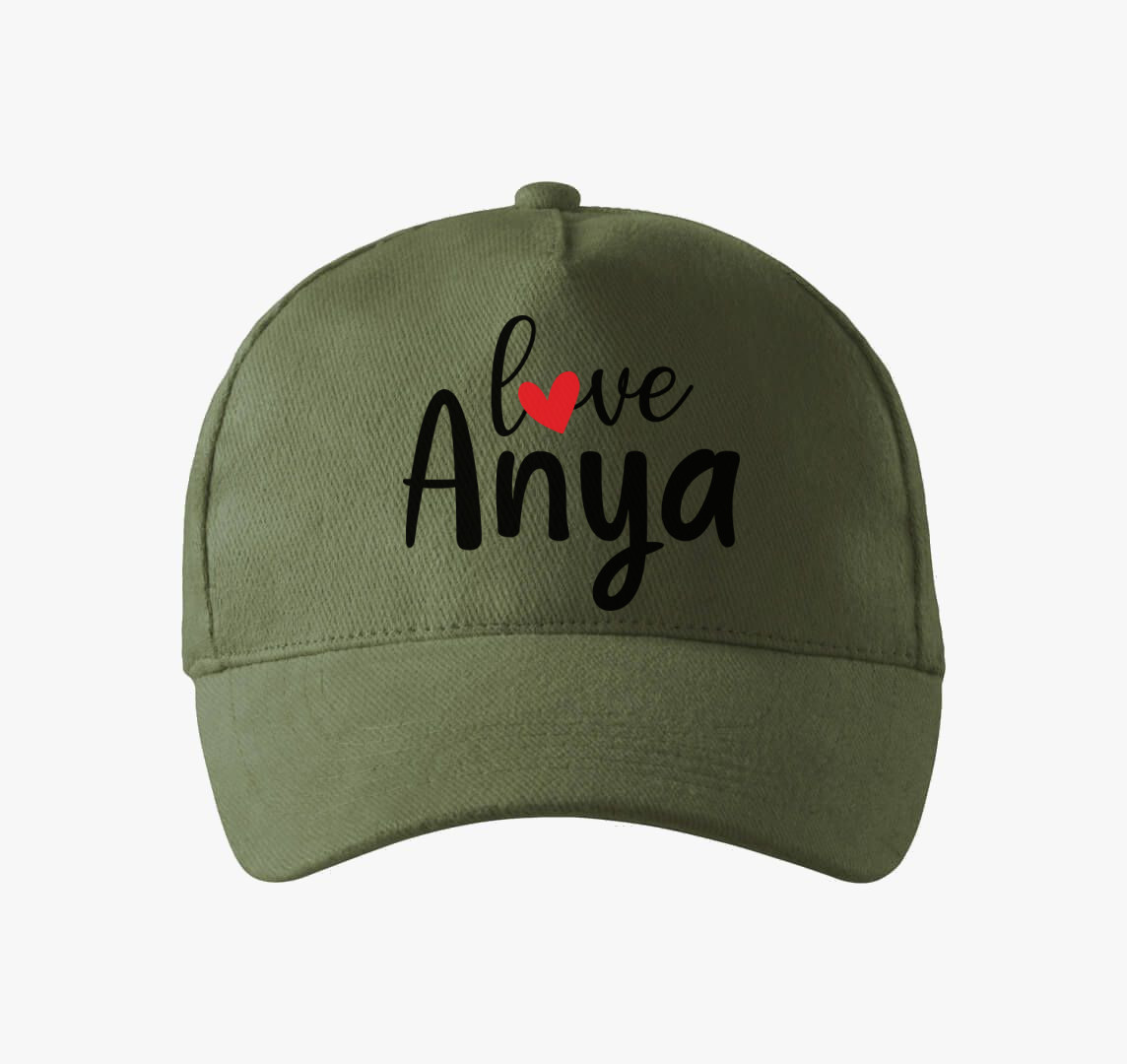 Love Anya baseball sapka — Khaki