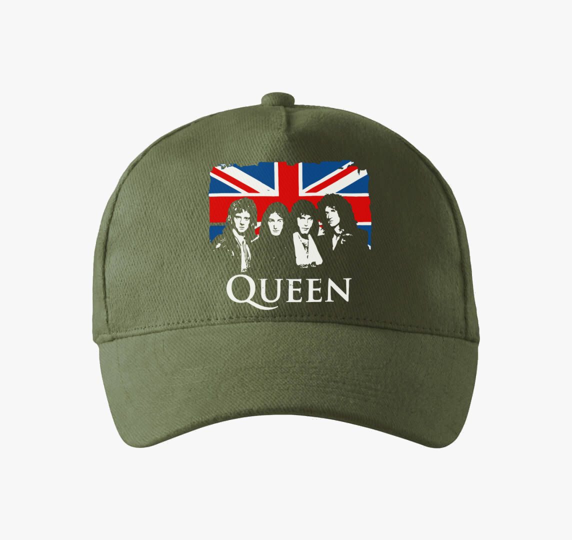 Queen baseball sapka — Khaki