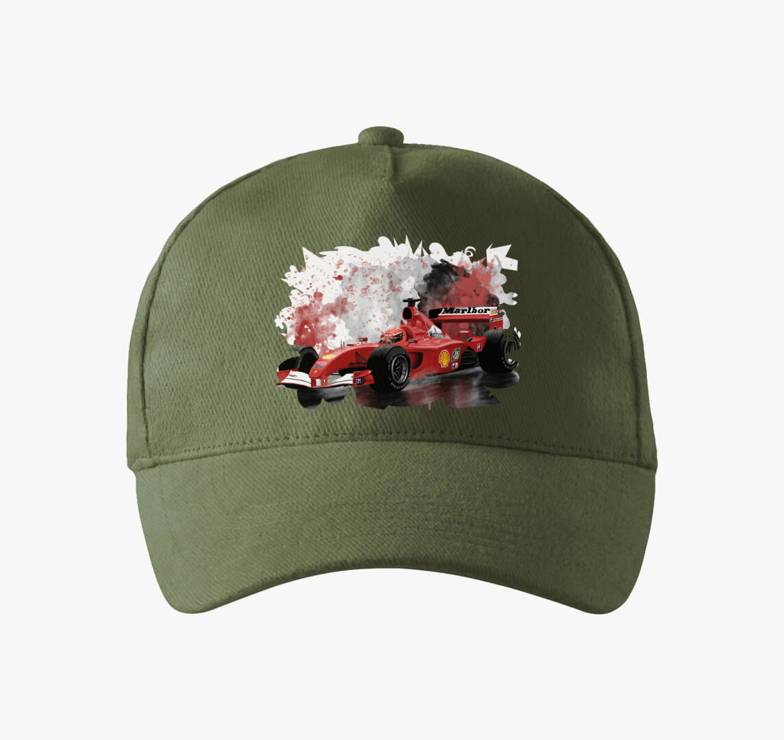 Michael Schumacher baseball sapka — Khaki