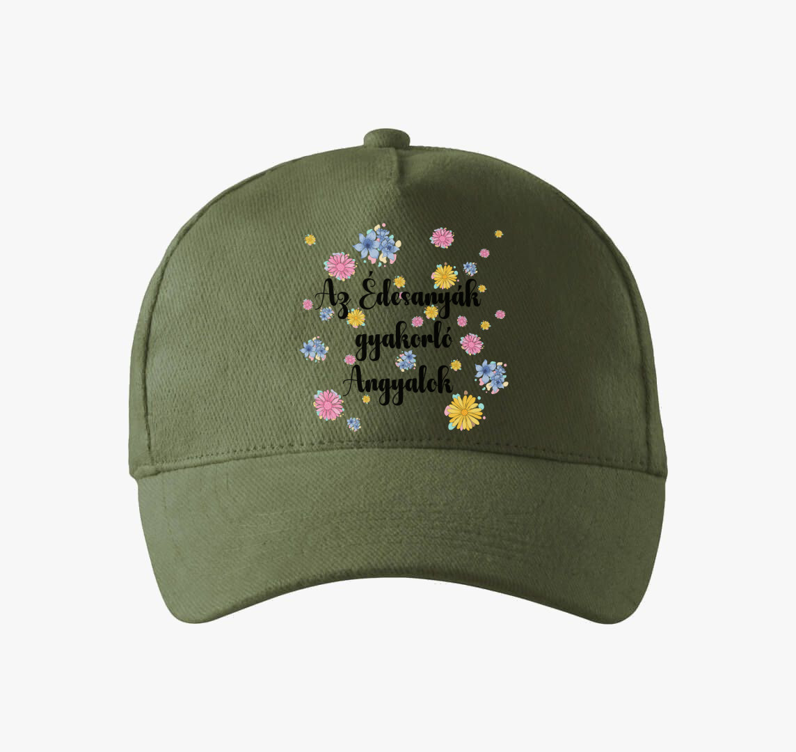 Édesanyák gyakorló angyalok baseball sapka — Khaki