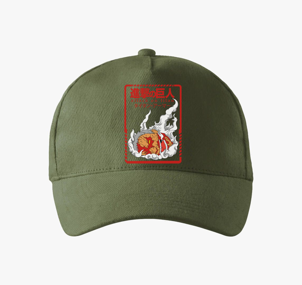 Attack on Titan - Elesett Titán baseball sapka — Khaki