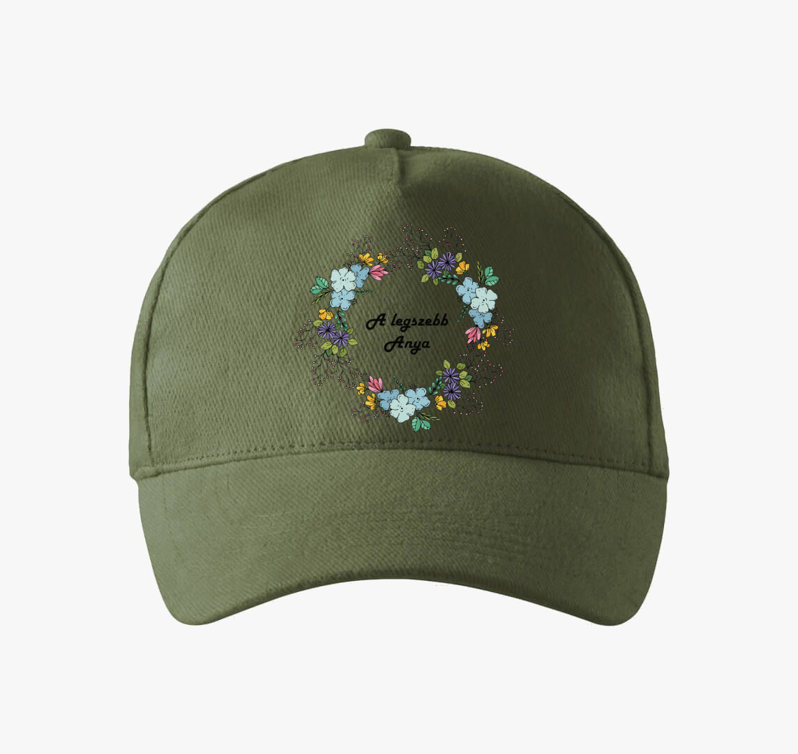 Legszebb Anya baseball sapka — Khaki