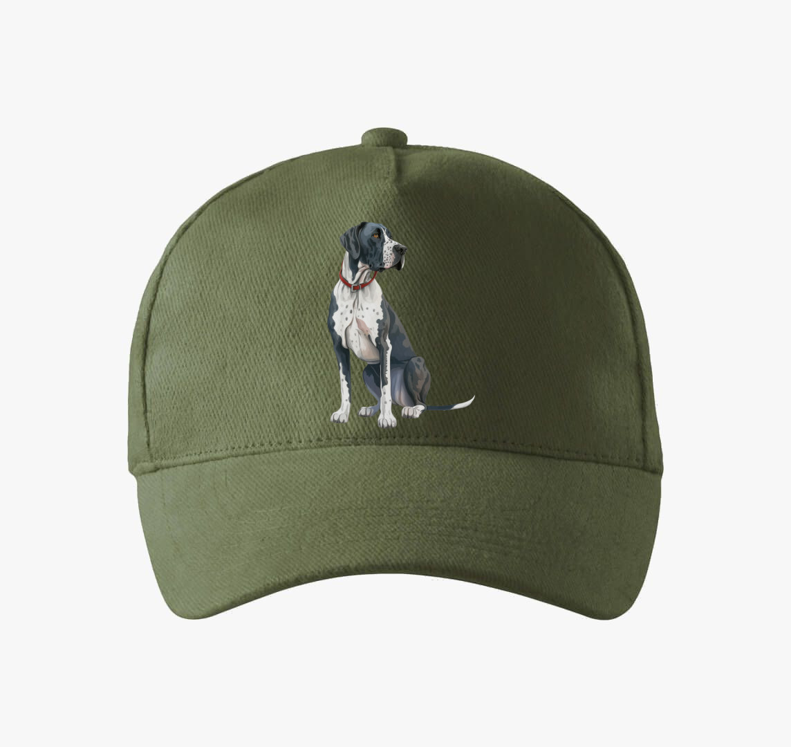 Dán dog baseball sapka — Khaki