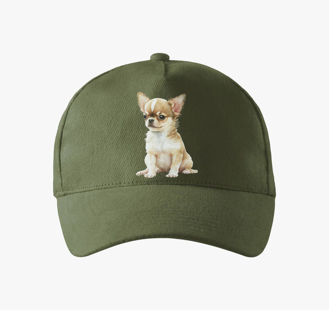 Csivava akvarell baseball sapka — Khaki