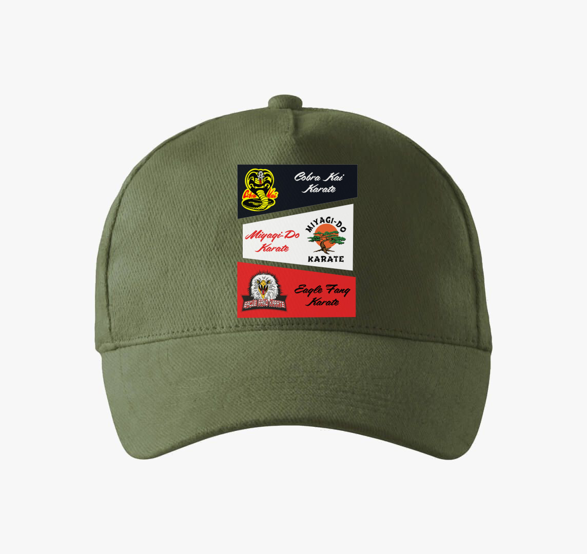 A 3 dojo baseball sapka — Khaki