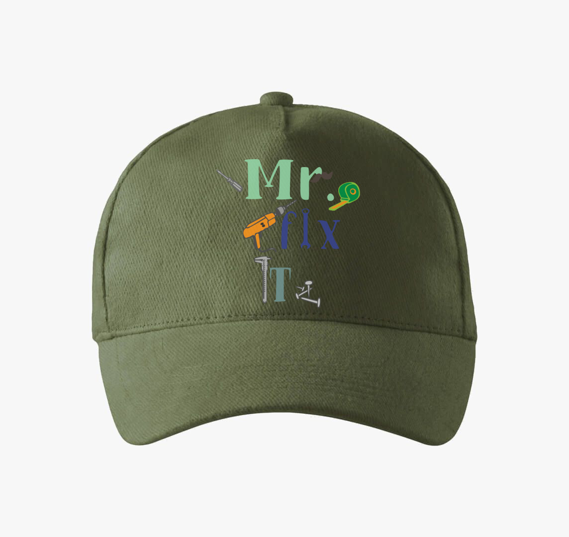 MR FIX IT baseball sapka — Khaki