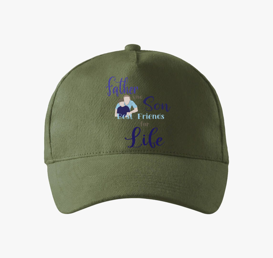 Father and Son baseball sapka — Khaki
