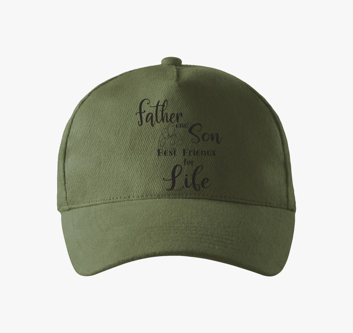 Father and Son ff baseball sapka — Khaki