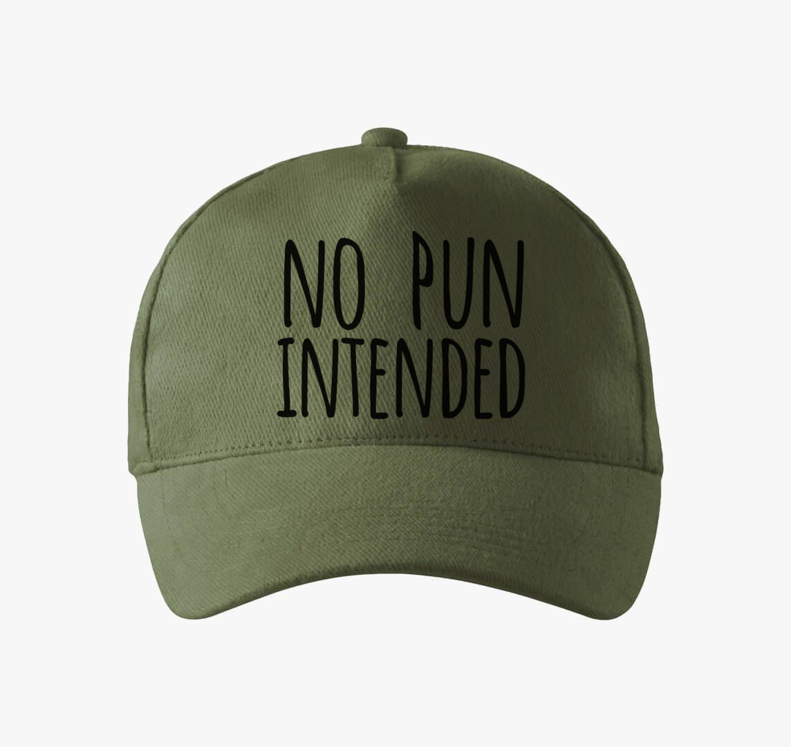 No pun intended baseball sapka — Khaki