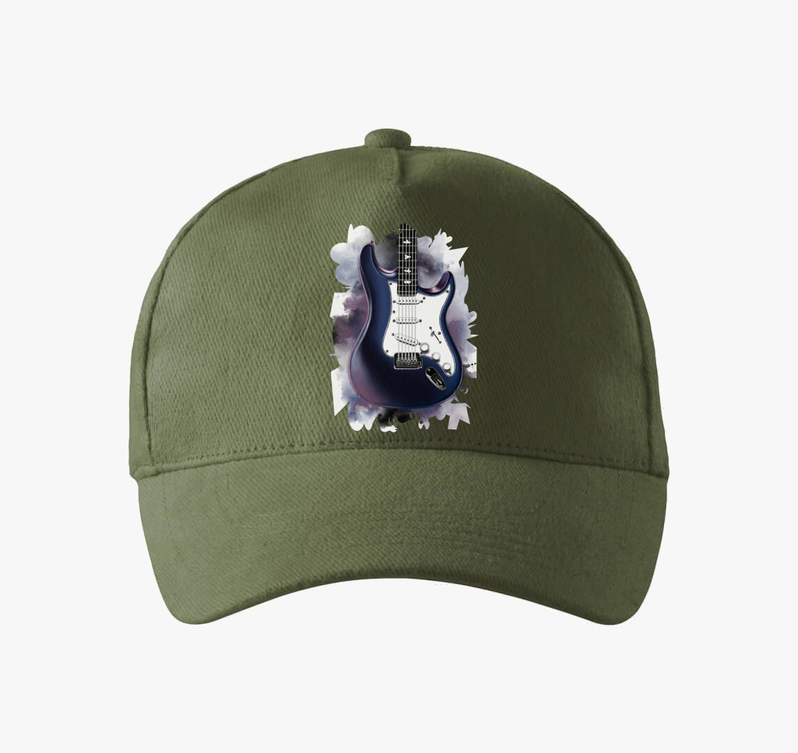 John Mayer Nebula Sky gitár baseball sapka — Khaki