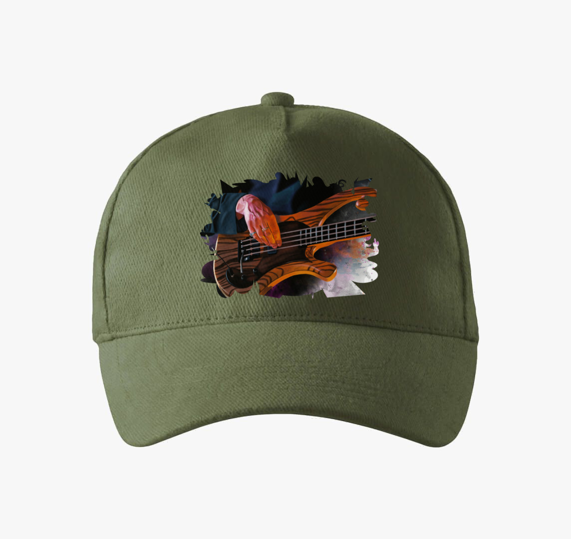 Les Claypool Basszgitár baseball sapka — Khaki