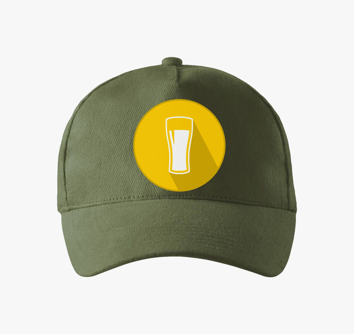 Ikon sörös baseball sapka — Khaki