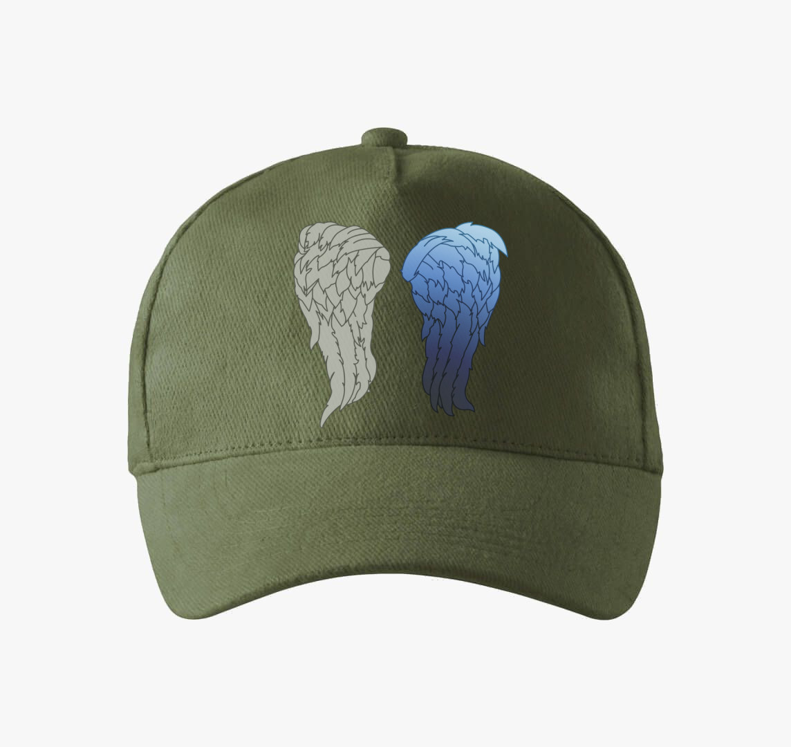 Daryl vest wings baseball sapka — Khaki
