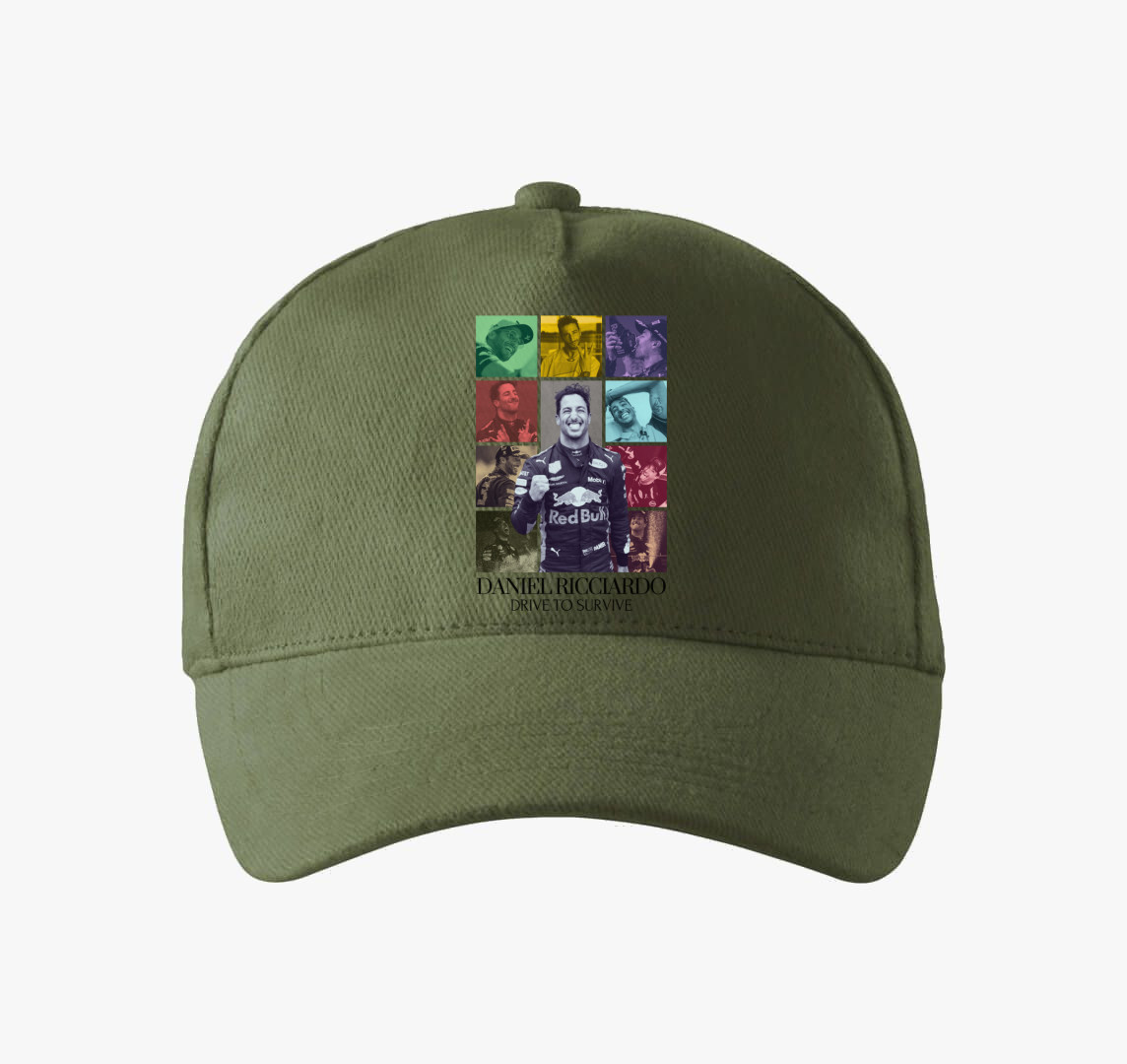 Daniel Ricciardo F1 baseball sapka — Khaki