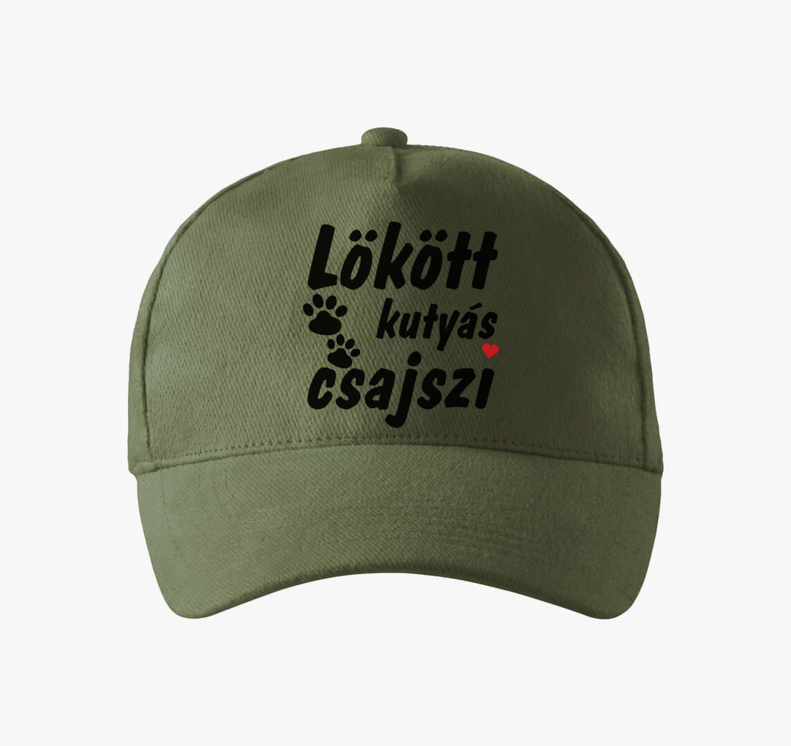 Lökött kutyás csajszi baseball sapka — Khaki