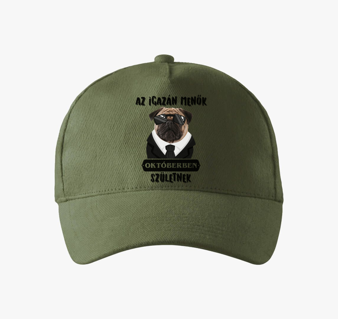 Az igazán menők októberben születnek baseball sapka — Khaki