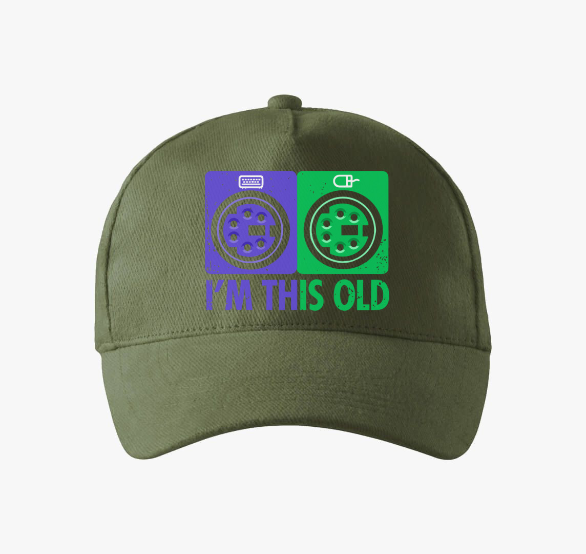Im this old baseball sapka — Khaki