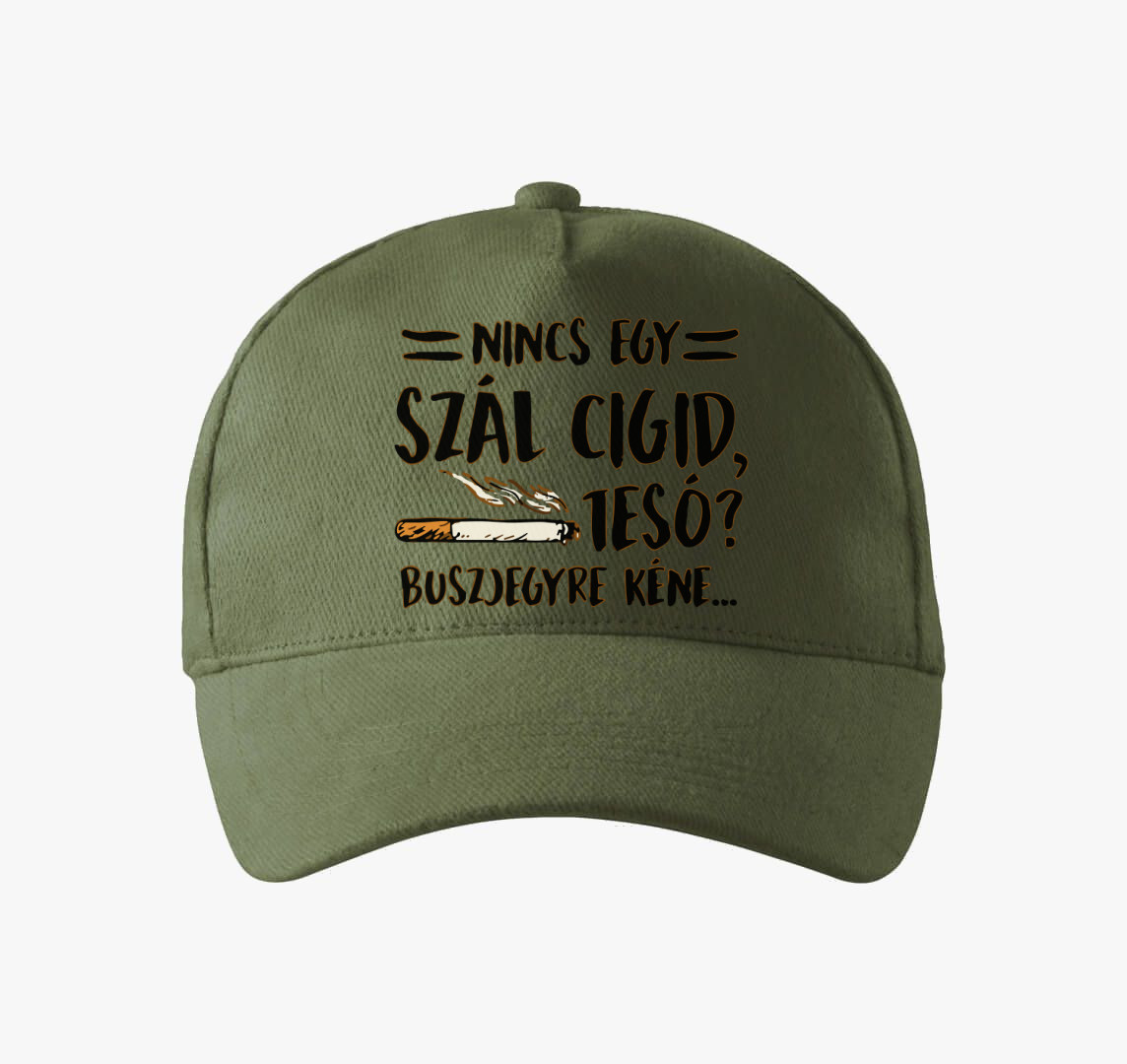 Nincs egy szál cigid baseball sapka — Khaki