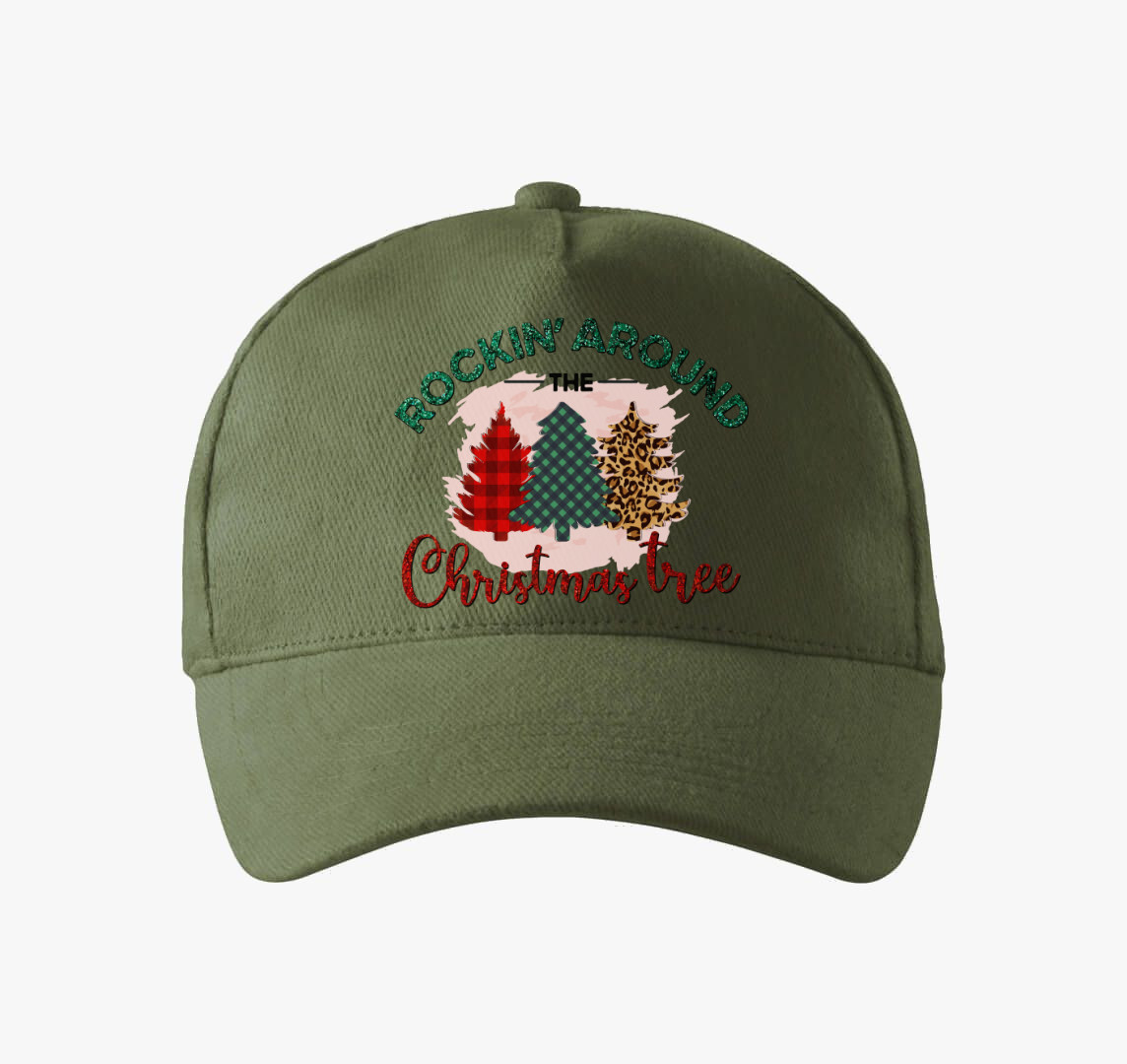 Rockin around baseball sapka — Khaki