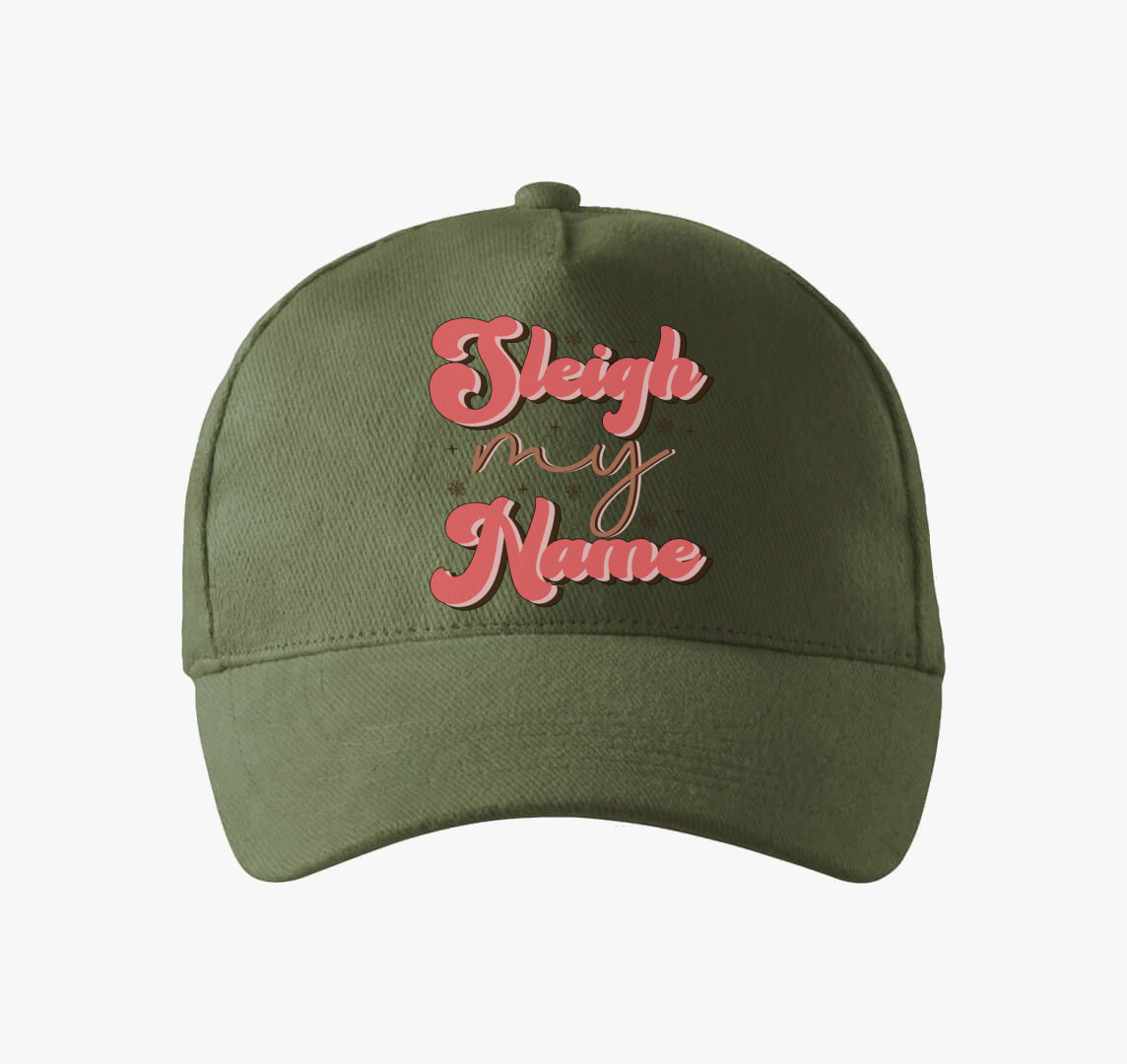 Sleigh my name baseball sapka — Khaki