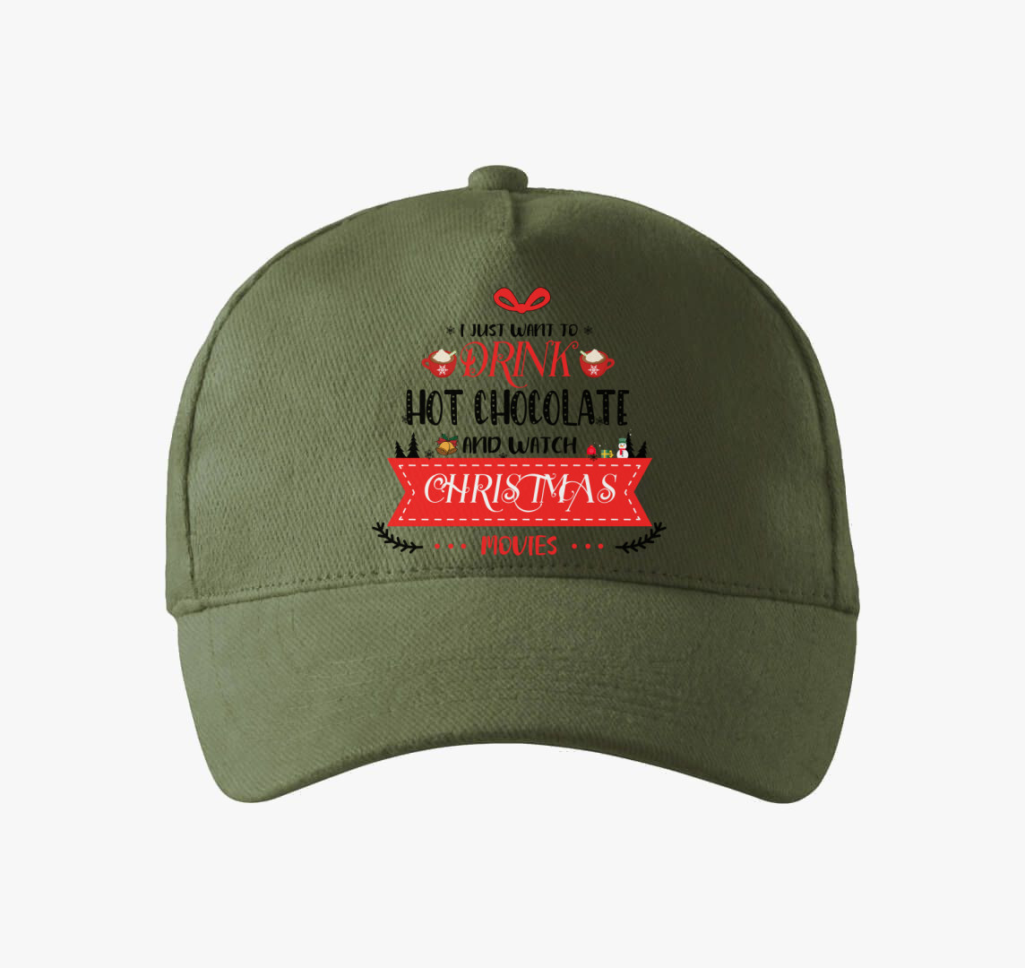 Xmas movies baseball sapka — Khaki
