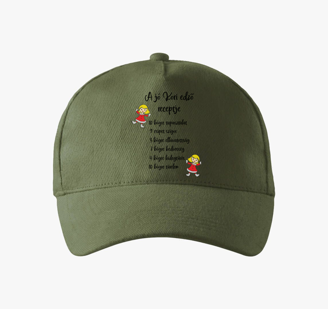Kori edző baseball sapka — Khaki