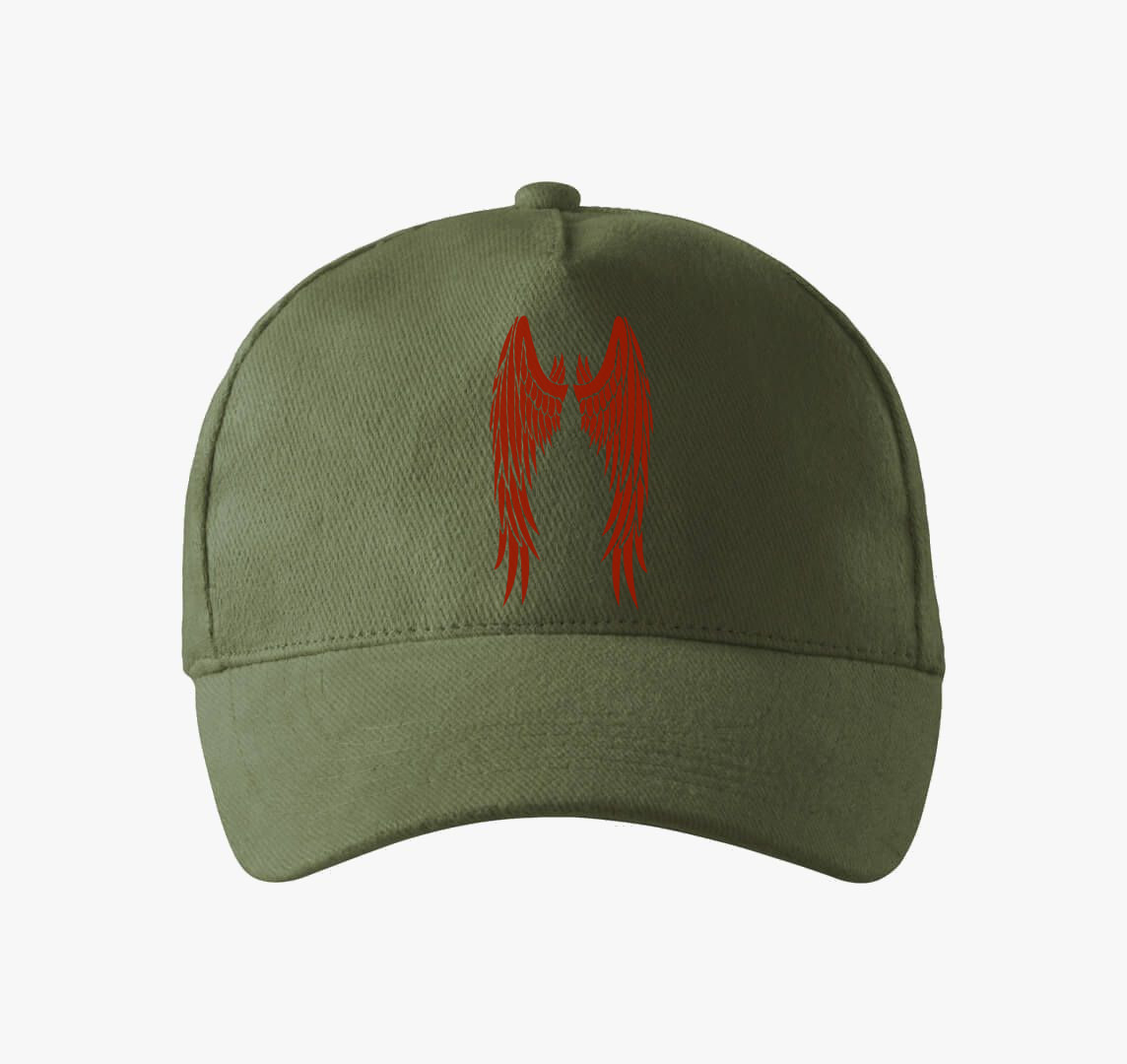 Piros Angyalszárny baseball sapka — Khaki
