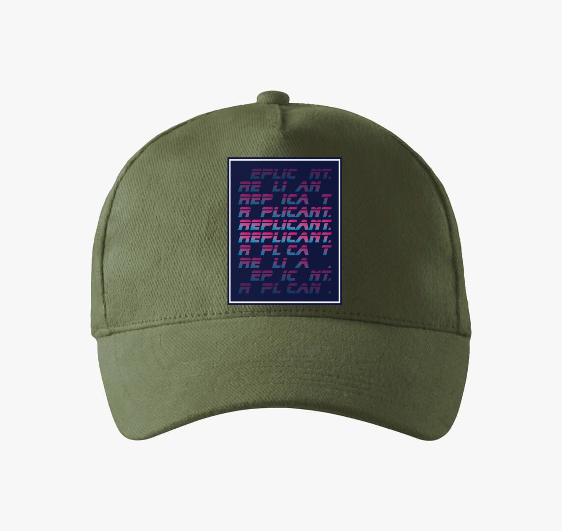 Szárnyas fejvadász - Replikáns baseball sapka (Blade runner) — Khaki